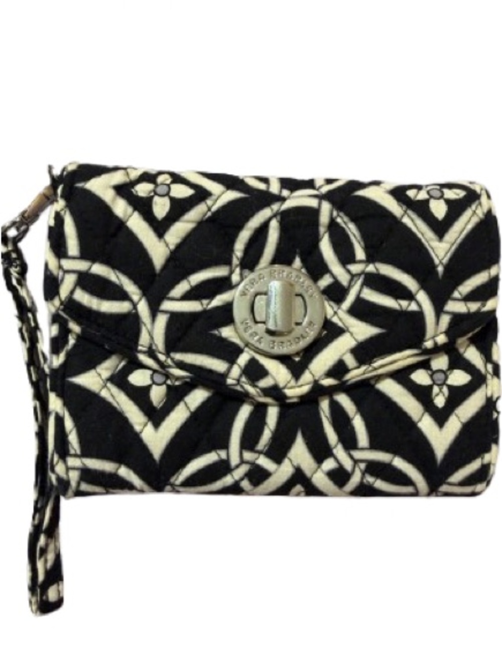 Vera Bradley”Night and Day”Smartphone Wristlet Wallet -Turn-Lock -Retired 2010